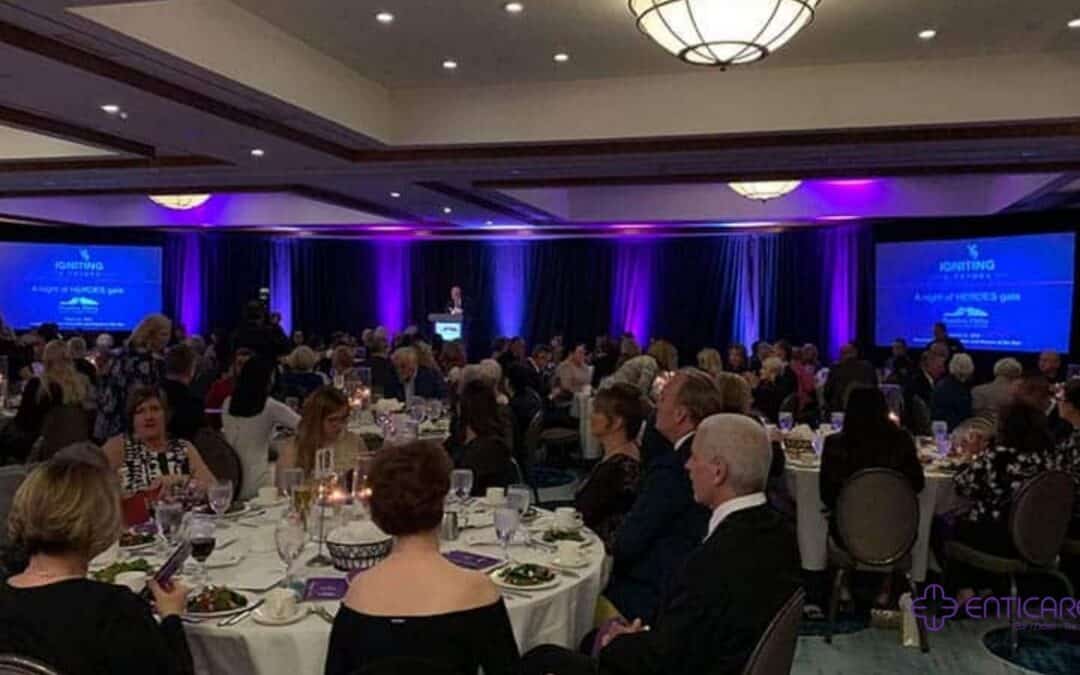 Enticare Gives Back. Positive Paths Event.