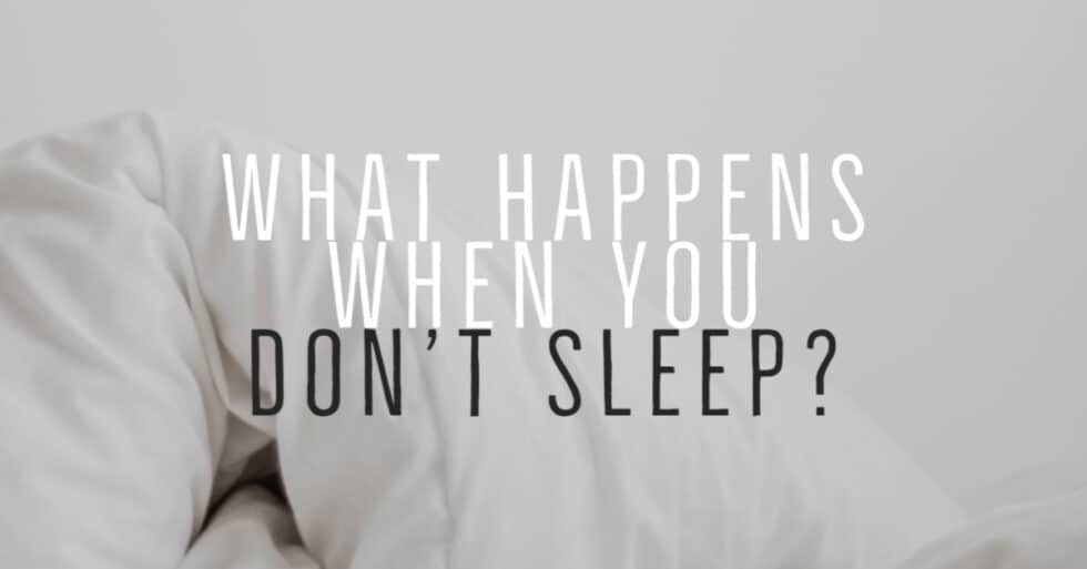 What Happens When You Dont Sleep Enticare Ent Sleep Specialists 