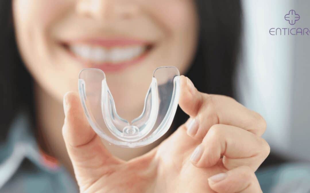 Bite Guard With a CPAP Mask