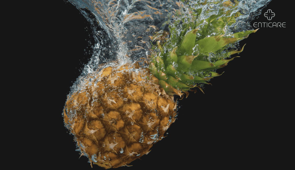 enticare-pineapple-dropped-on-water