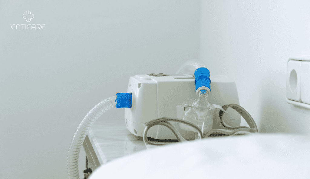 enticare-cpap-on-the-table